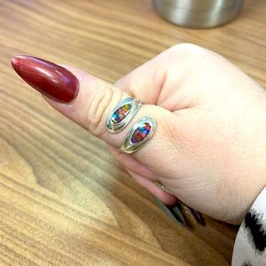 Sterling Silver Opal Ring